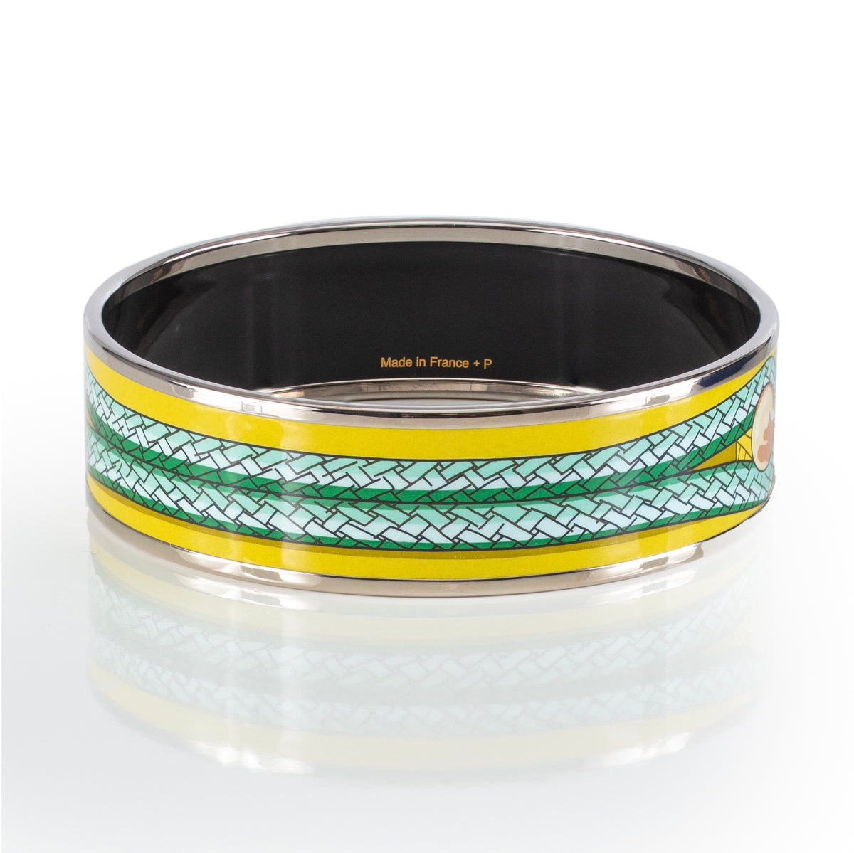 BRACELET - Brandebourgs - ESP - Yellow Green - 65-17mm NWOTS - 2312072130