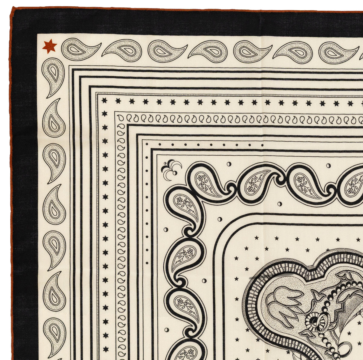 Hermes Grand Apparat Bandana CS140 - Blue Petrol Naturel Noir - NWCT - 2609291903