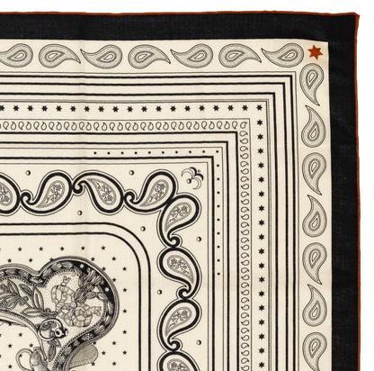 Hermes Grand Apparat Bandana CS140 - Blue Petrol Naturel Noir - NWCT - 2609291903