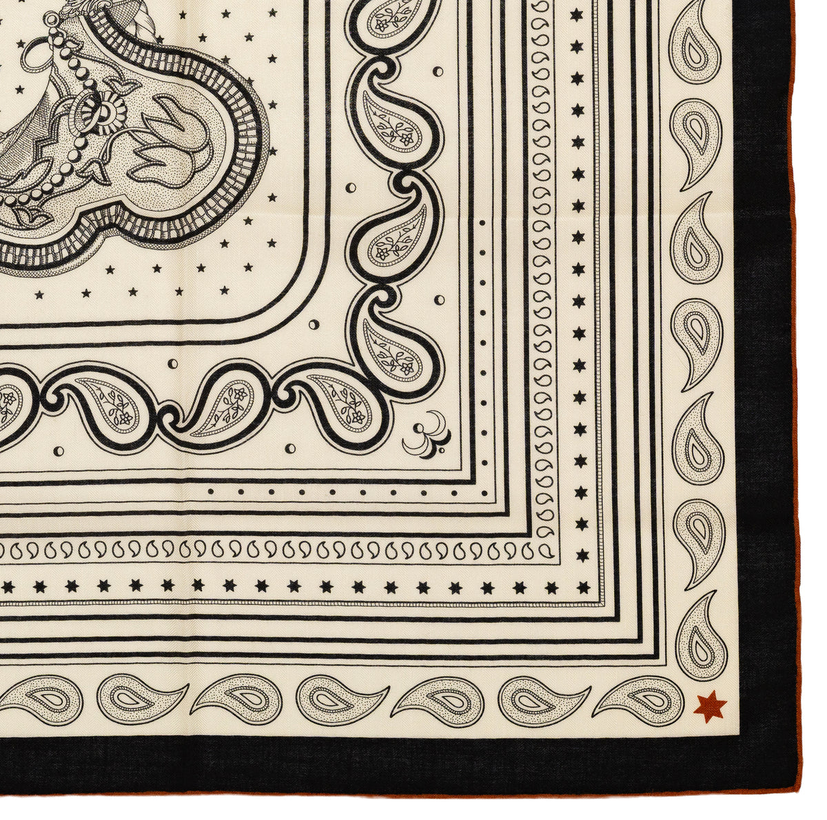 Hermes Grand Apparat Bandana CS140 - Blue Petrol Naturel Noir - NWCT - 2609291903