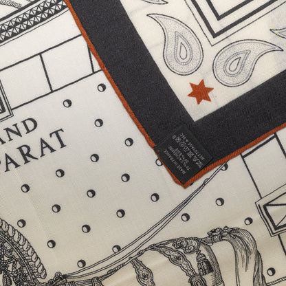 Hermes Grand Apparat Bandana CS140 - Blue Petrol Naturel Noir - NWCT - 2609291903