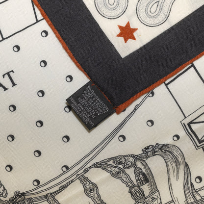 Hermes Grand Apparat Bandana CS140 - Blue Petrol Naturel Noir - NWCT - 2609291903