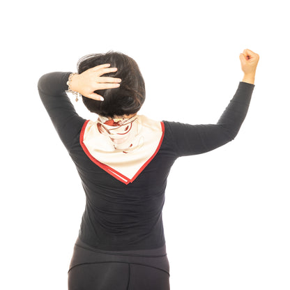 Hermes Silk Scarf Au Gré du Vent – Bordeaux Beige - Mint - Collector