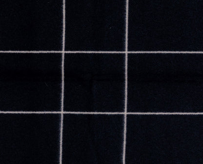 Hermès Throw Plaid Blanket Avalon III Throw Blanket Plaid - Noir Écru Gris - NWCT - 2504181300