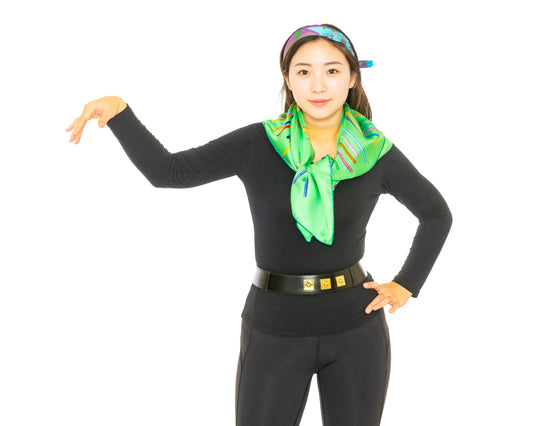 Hermes Silk Scarf A vos Crayons - Green - Mint Care Tag