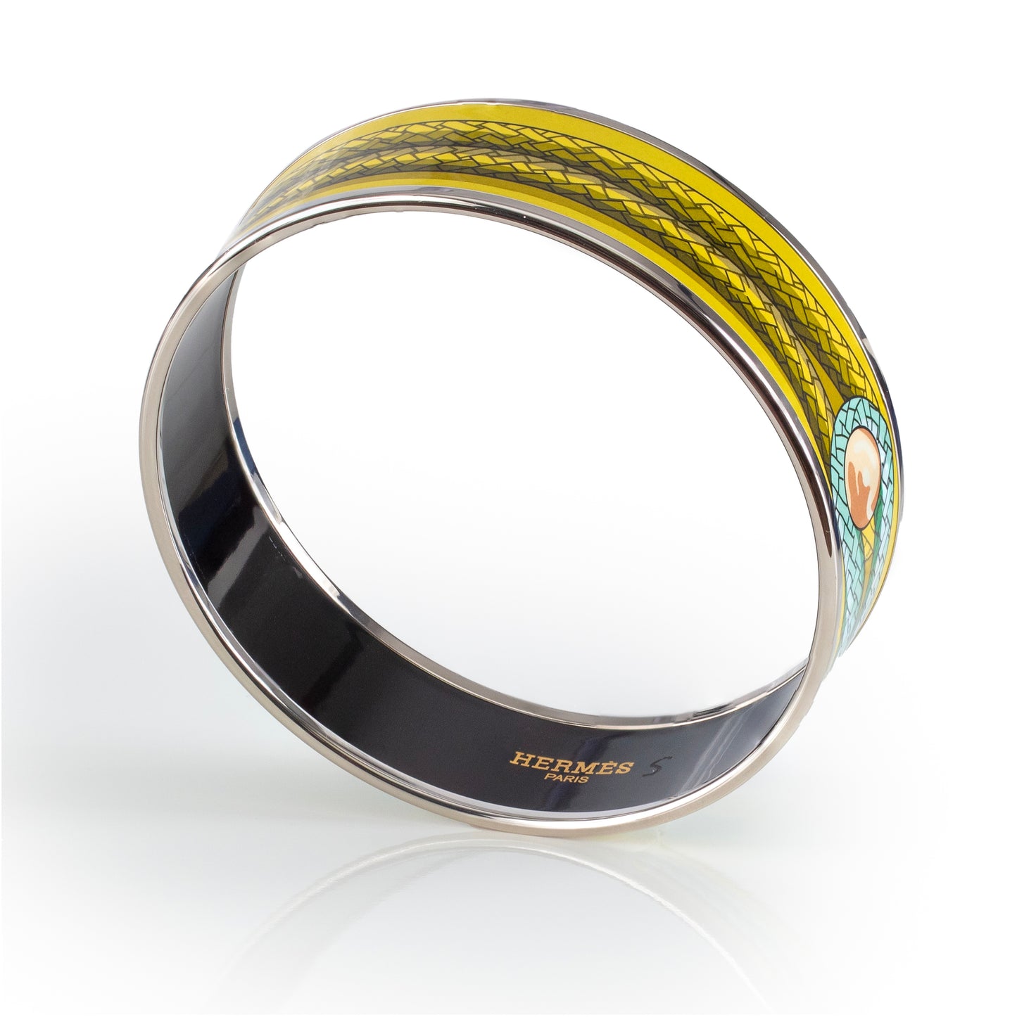 BRACELET - Brandebourgs - ESP - Yellow Green - 65-17mm NWOTS - 2312072130