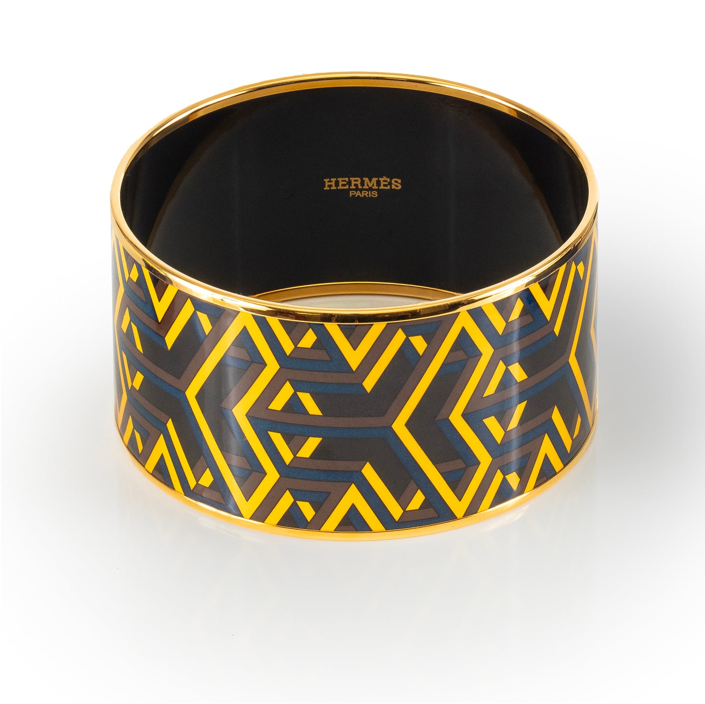Hermes BRACELET - Carre Cube - EGP - Yellow - 70-38mm NWOTS - 2312092214