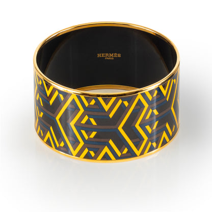 Hermes BRACELET - Carre Cube - EGP - Yellow - 70-38mm NWOTS - 2312092214