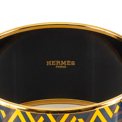Hermes BRACELET - Carre Cube - EGP - Yellow - 70-38mm NWOTS - 2312092214
