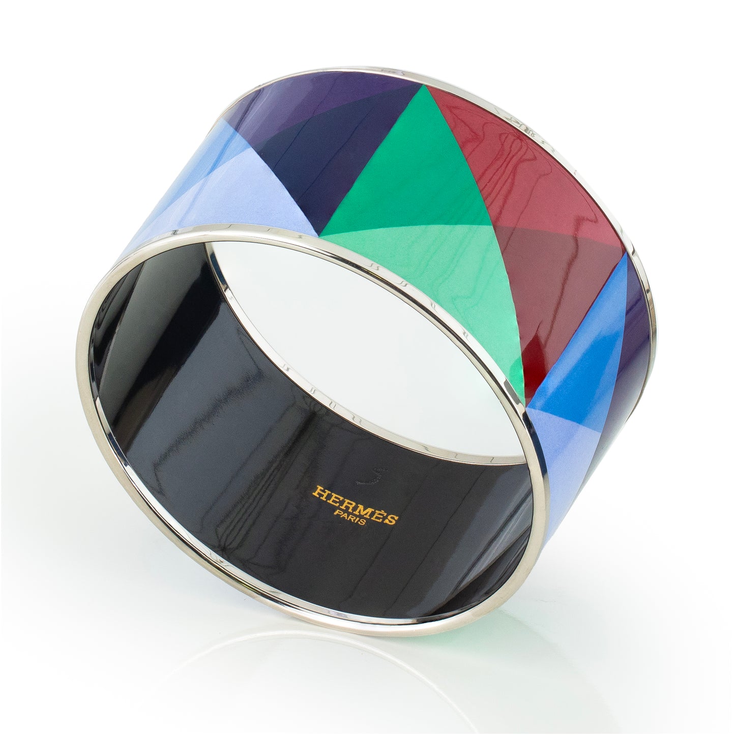 Hermes BRACELET - Clous En Trompe L Oeil - ESP - Multicolour Club - 65-35mm NWOTS - 2401031808