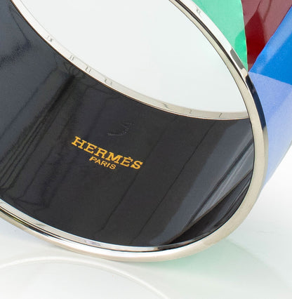 Hermes BRACELET - Clous En Trompe L Oeil - ESP - Multicolour Club - 65-35mm NWOTS - 2401031808