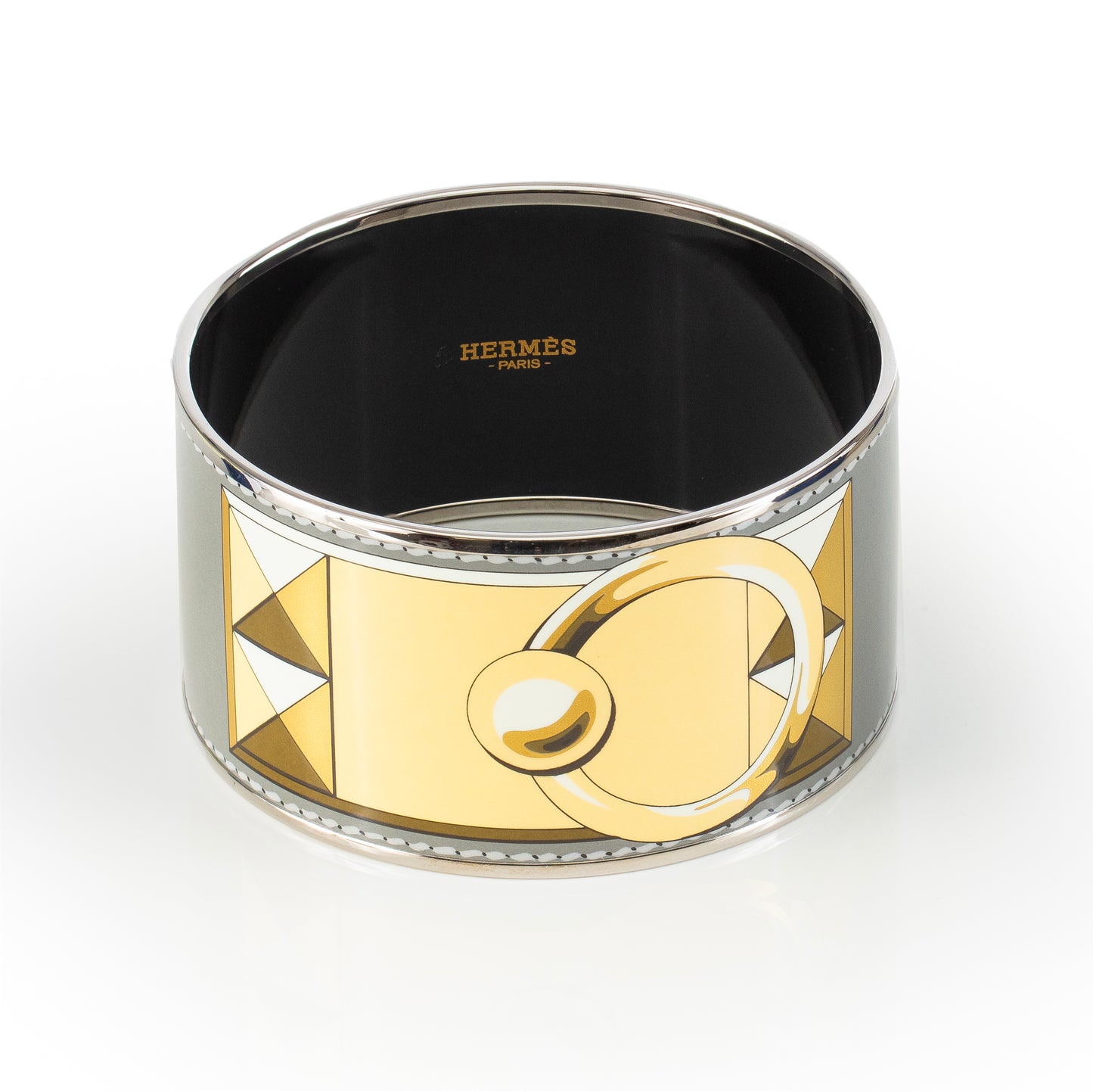 Hermes BRACELET - Colliers De Chiens - ESP - Or Grey - 70-36mm NWOTS - 2312092153