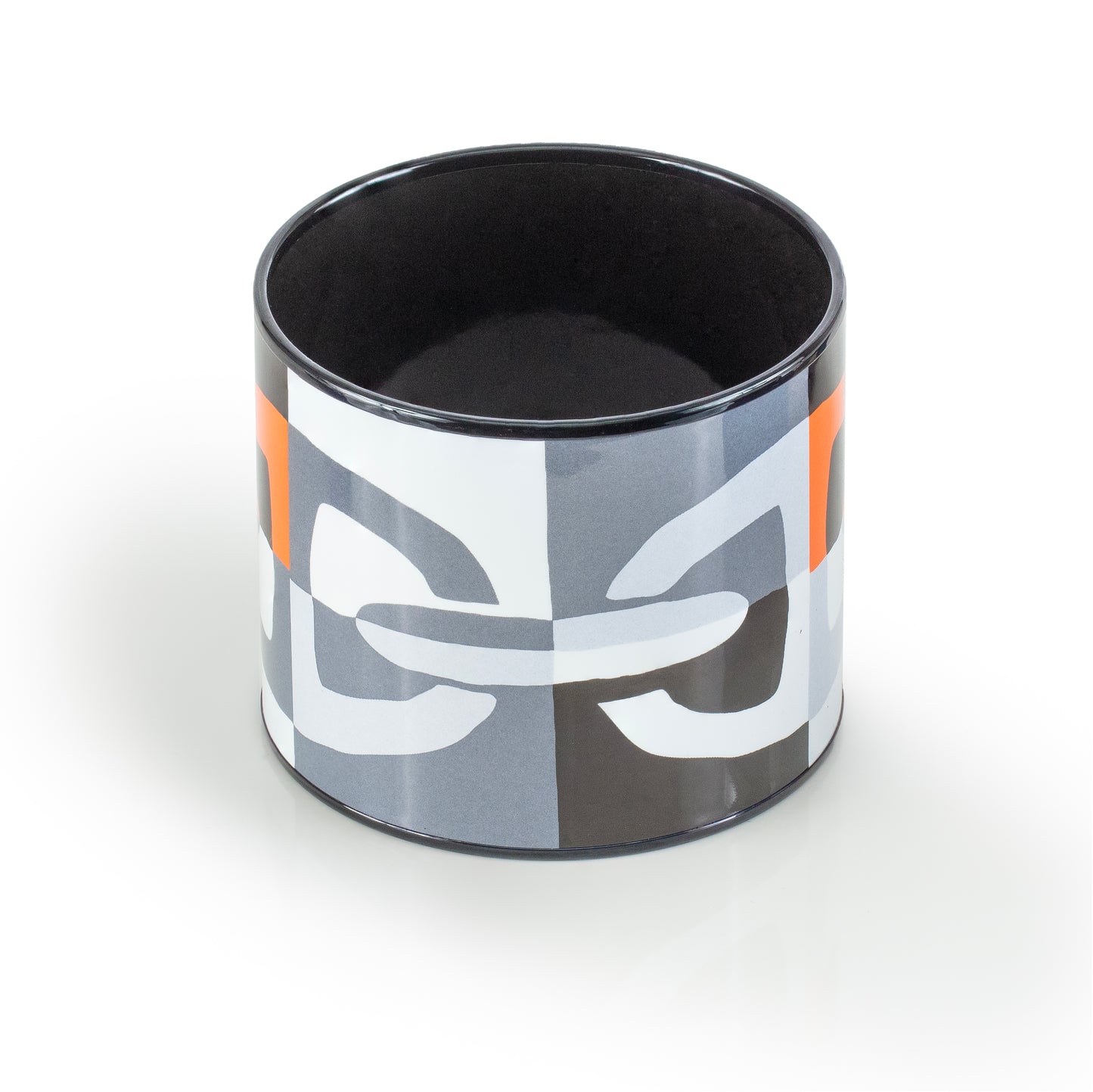 Hermes BRACELET - Optique Chaine D Ancre - PVD - Orange Black White - 65-55mm NWOTS - 2312101917