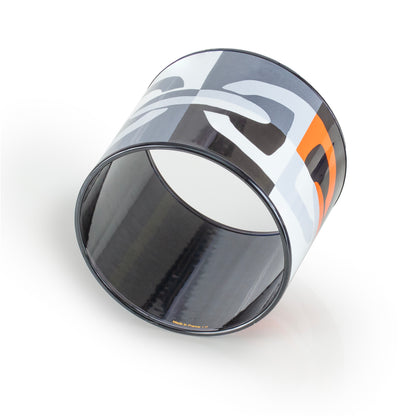 Hermes BRACELET - Optique Chaine D Ancre - PVD - Orange Black White - 65-55mm NWOTS - 2312101917