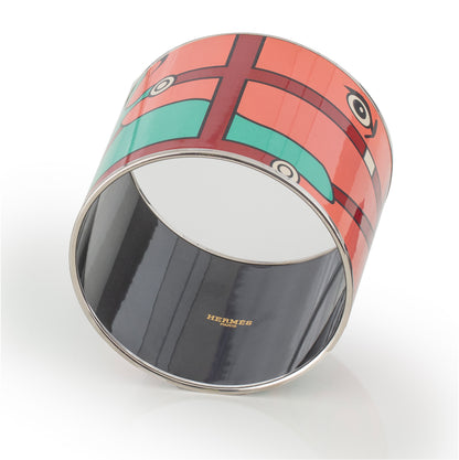 Hermes BRACELET - Quadrige Moderne - ESP - Rose Green - 70-60mm NWOTS - 2401011918