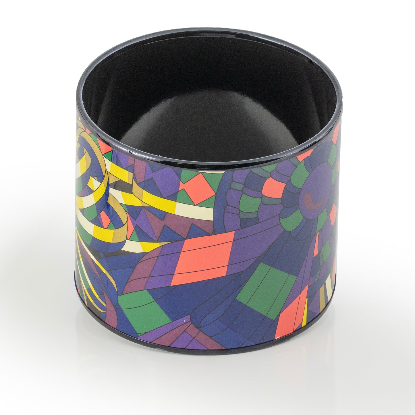Hermes BRACELET - Rubans De Cheval Africa - PVD - Yellow Blue - 65-55mm NWOTS - 2401011716