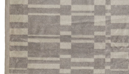 Hermes Bath Towel H motif - Grey Kaki - 100x57cm - Cotton - NWCTS - 2601291140