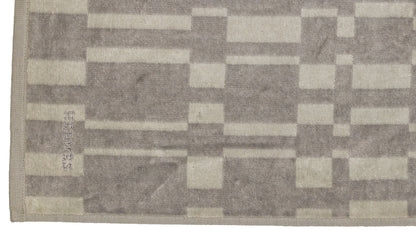 Hermes Bath Towel H motif - Grey Kaki - 100x57cm - Cotton - NWCTS - 2601291140