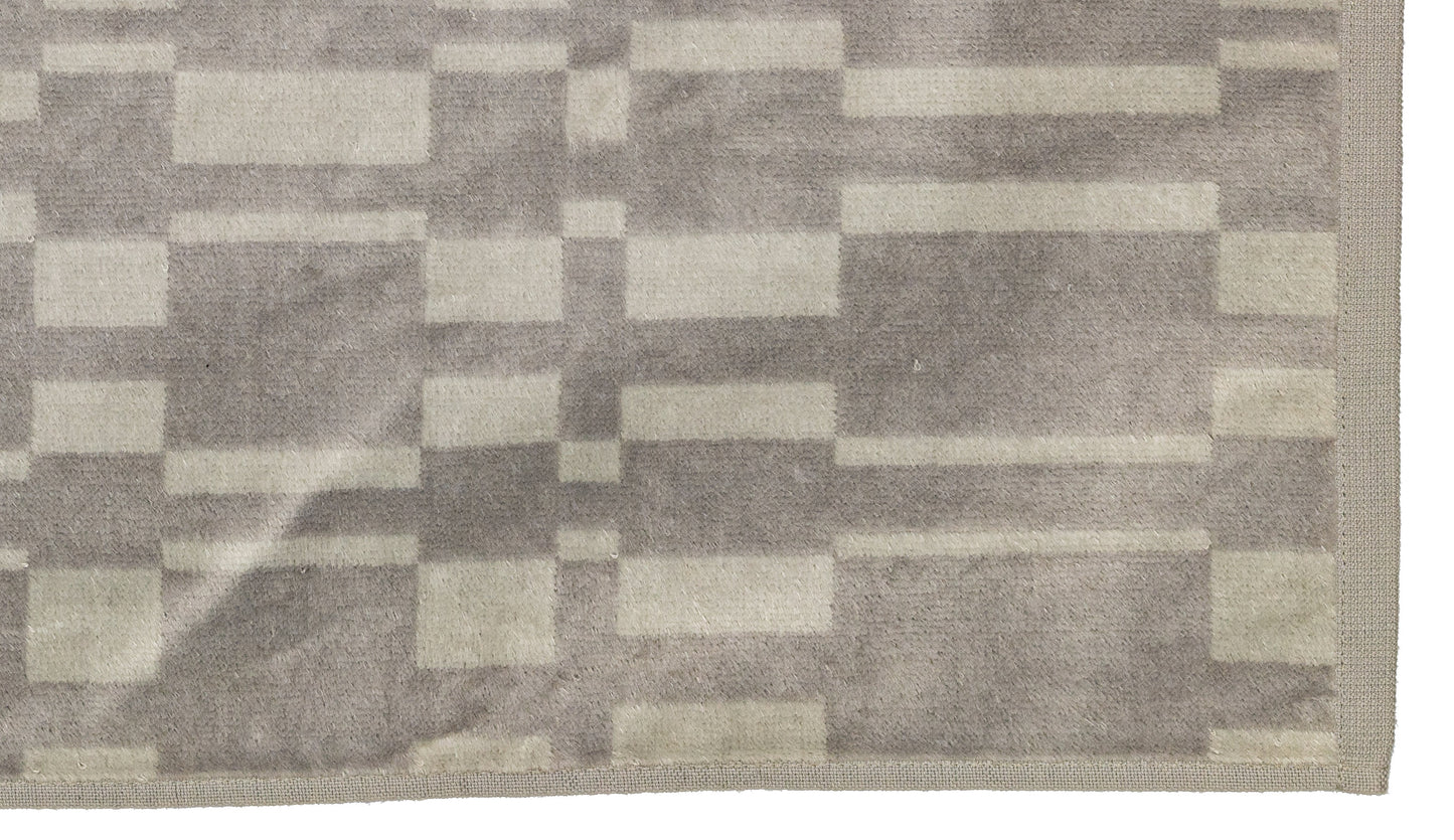Hermes Bath Towel H motif - Grey Kaki - 100x57cm - Cotton - NWCTS - 2601291140