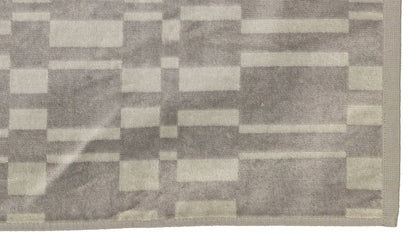 Hermes Bath Towel H motif - Grey Kaki - 100x57cm - Cotton - NWCTS - 2601291140