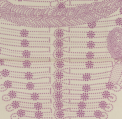 Hermès Shawl Brandebourgs Points - CS140 - Blanc Mauve Bleu - NWSTS - 2606131637