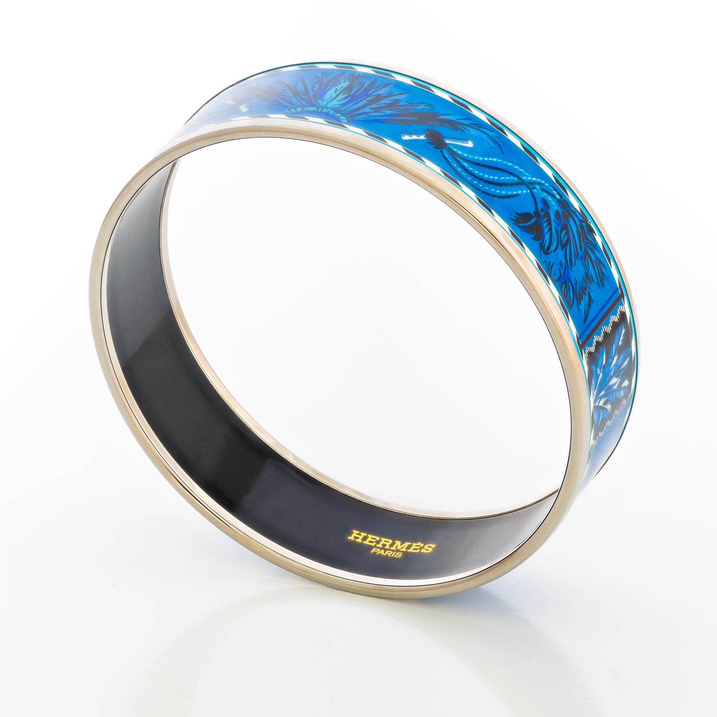 Hermes Bracelet Brazil- ESP - Blue White - 65-19mm New