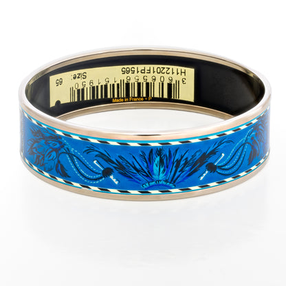 Hermes Bracelet Brazil- ESP - Blue White - 65-19mm New