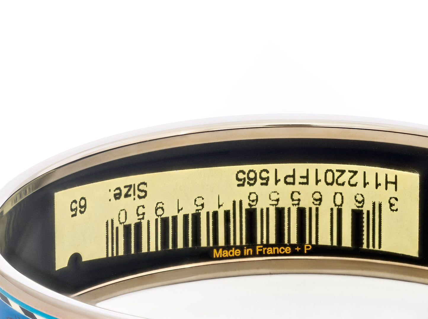 Hermes Bracelet Brazil- ESP - Blue White - 65-19mm New