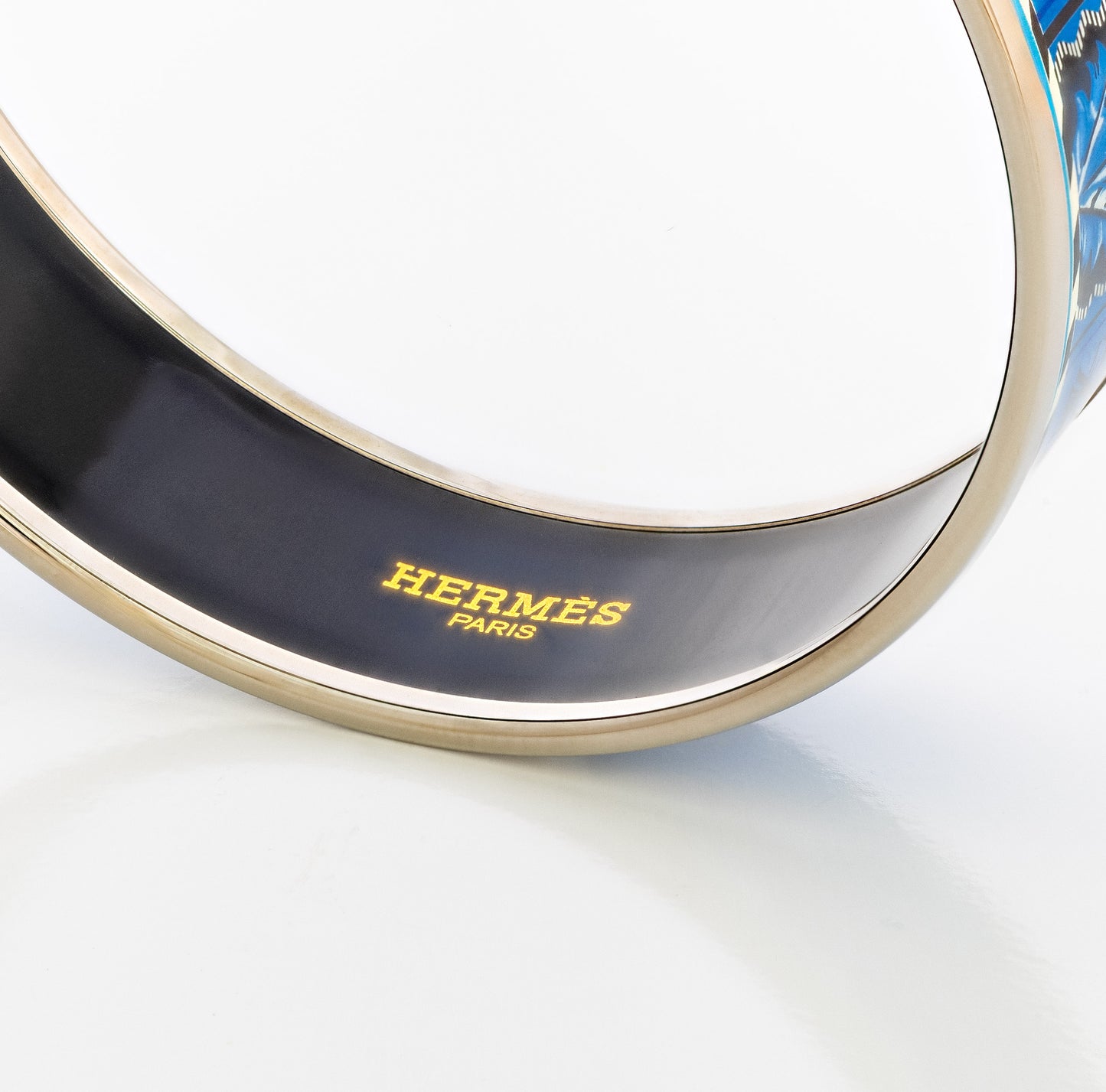 Hermes Bracelet Brazil- ESP - Blue White - 65-19mm New