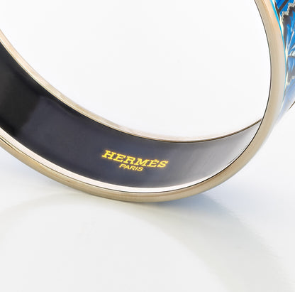 Hermes Bracelet Brazil- ESP - Blue White - 65-19mm New