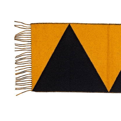 Hermes Casaque Zig Zag Muffler Scarf – 155x31cm – Saumon Noire – NWCT – 2507101707