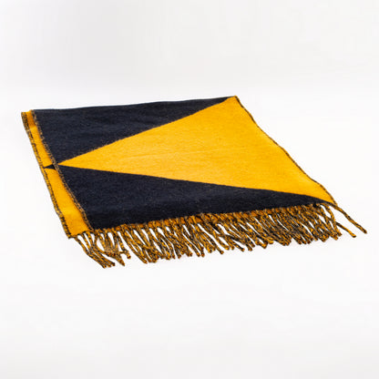 Hermes Casaque Zig Zag Muffler Scarf – 155x31cm – Saumon Noire – NWCT – 2507101707