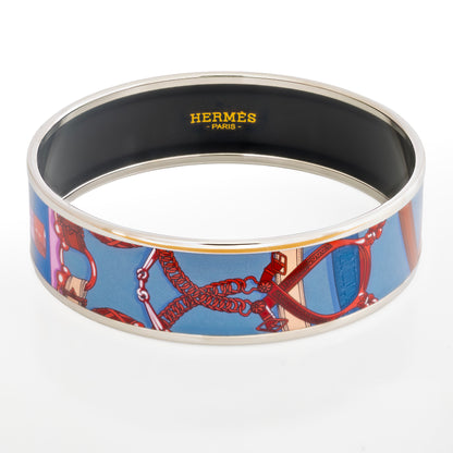 Hermes Bracelet Caval D Or Hermes - ESP - Blue pink - 65-19mm - New