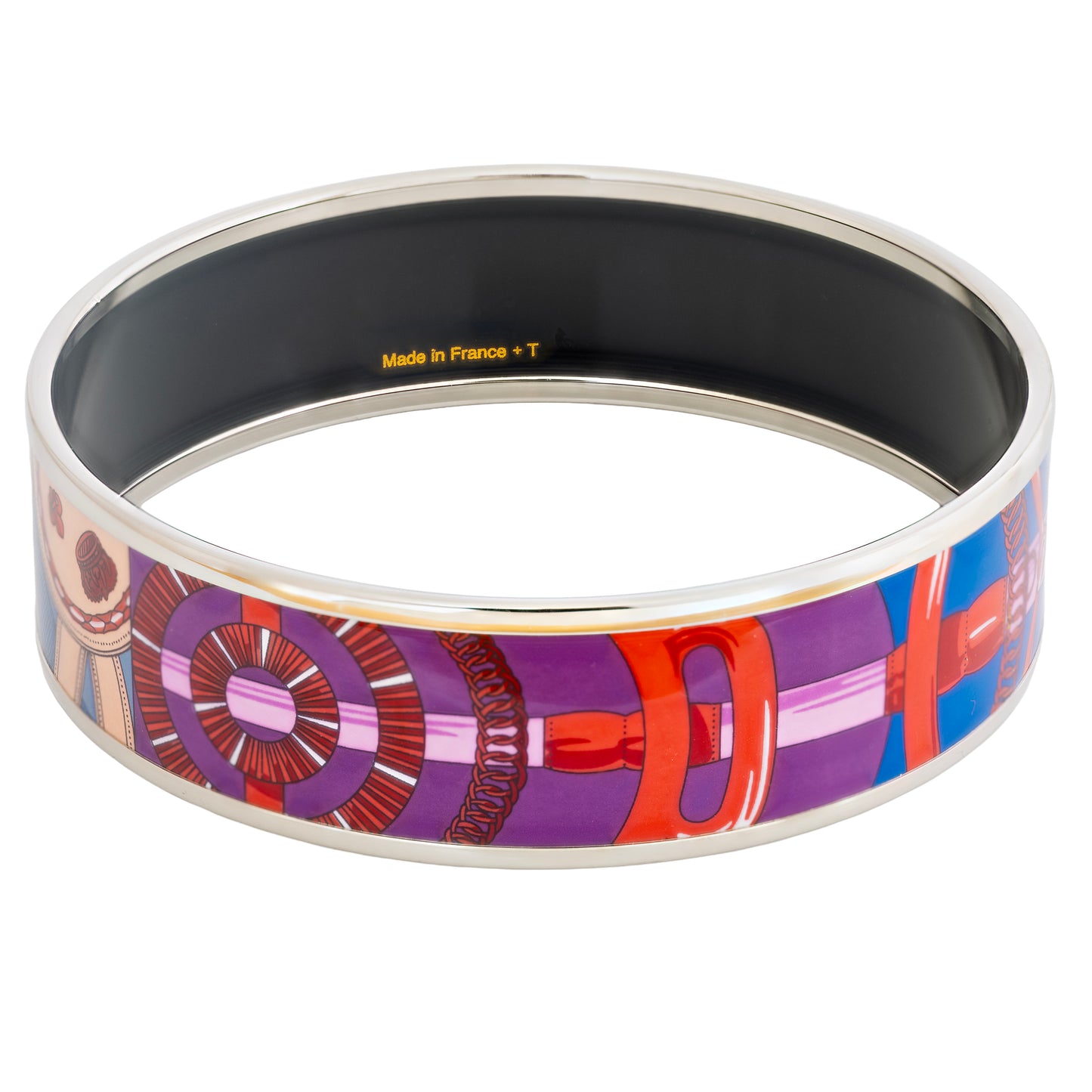 Hermes Bracelet Caval D Or Hermes - ESP - Blue pink - 65-19mm - New