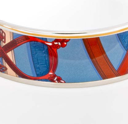 Hermes Bracelet Caval D Or Hermes - ESP - Blue pink - 65-19mm - New