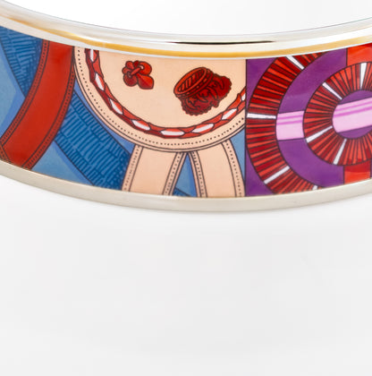 Hermes Bracelet Caval D Or Hermes - ESP - Blue pink - 65-19mm - New