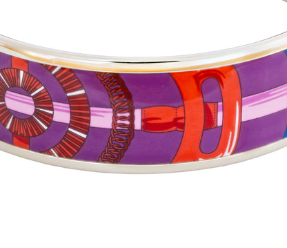 Hermes Bracelet Caval D Or Hermes - ESP - Blue pink - 65-19mm - New