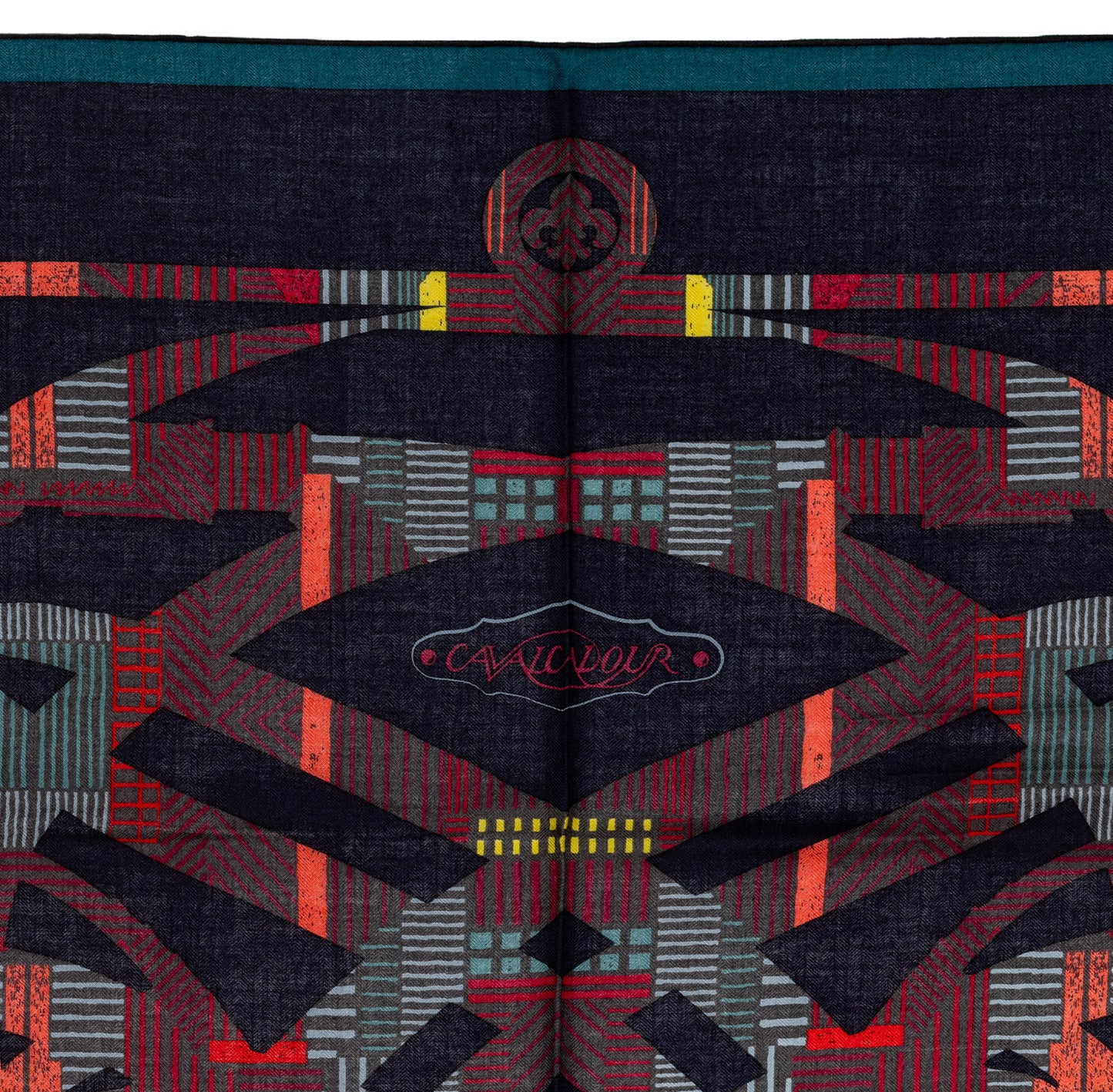 Hermes - Cavalcadour Morning - CS140 - Caban Bordeaux Vert - New - 2604231619