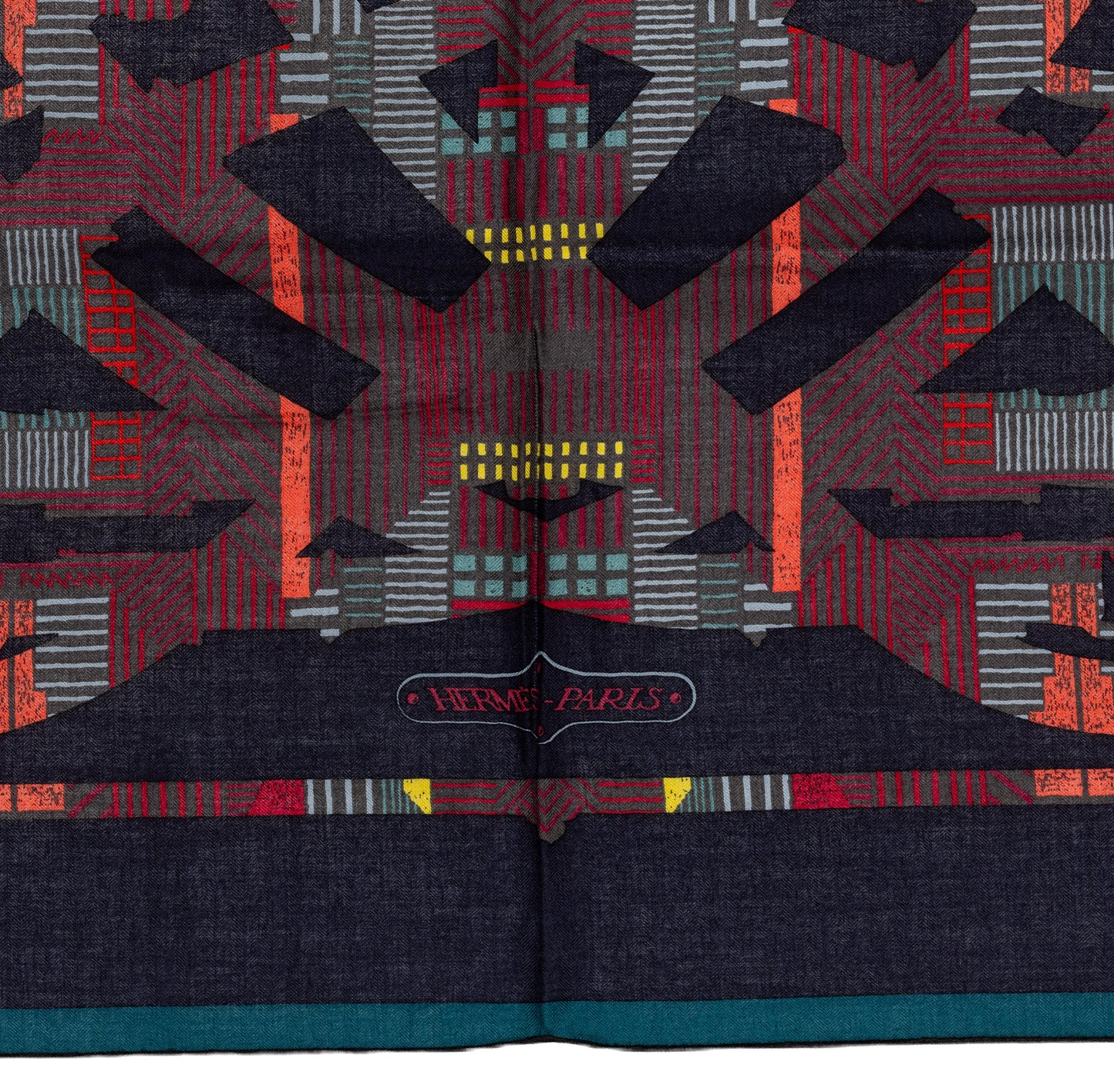 Hermes - Cavalcadour Morning - CS140 - Caban Bordeaux Vert - New - 2604231619
