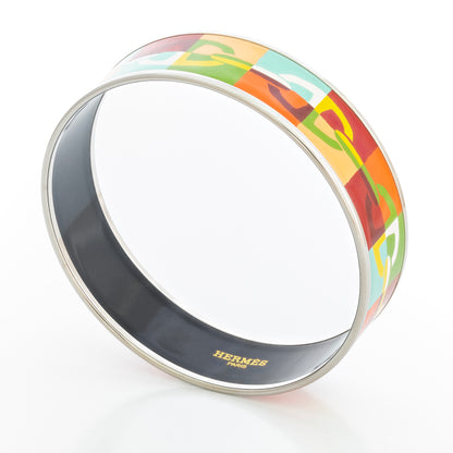 Hermes Bracelet Chaine D Ancre Optique - ESP - 70-20mm - Red Blue Green New