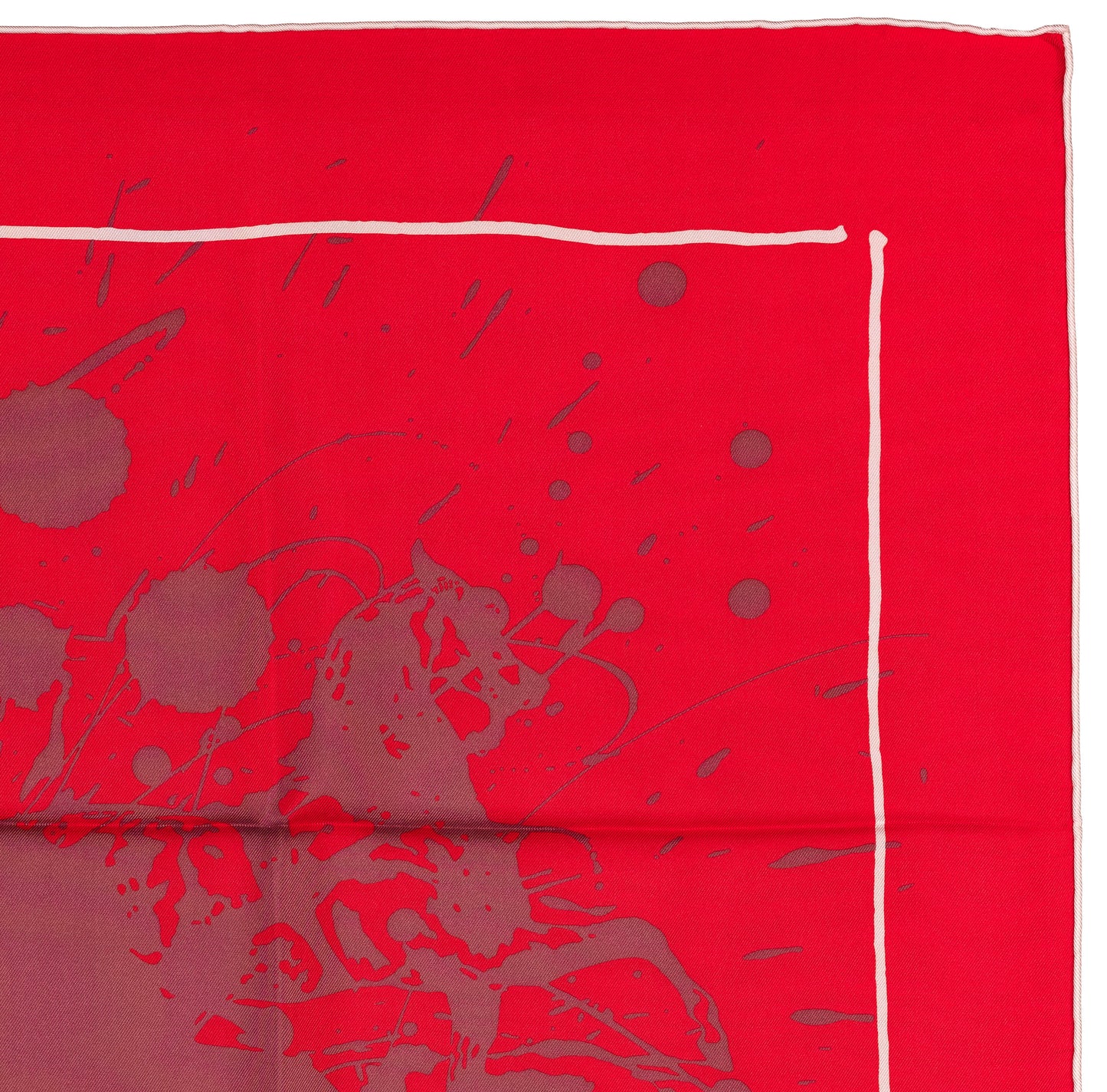 Hermes Silk Scarf Cheval Surprise – White Red – NWCTS – 1912112120