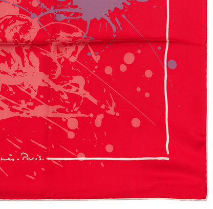 Hermes Silk Scarf Cheval Surprise – White Red – NWCTS – 1912112120