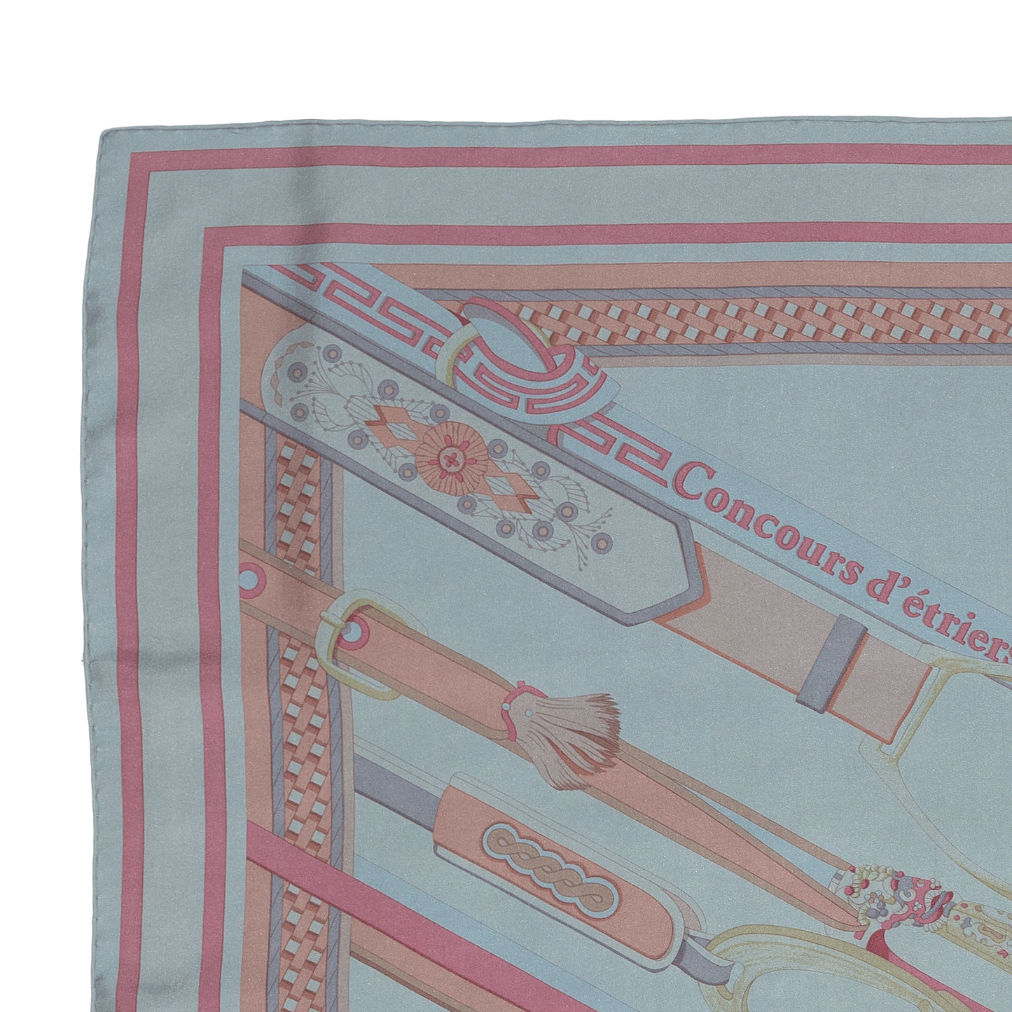 Hermes - Concours D Etriers Carre Geant Silk 140 - MWOCT - 2406081640
