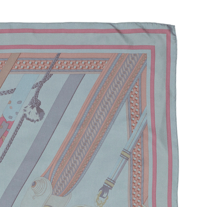 Hermes - Concours D Etriers Carre Geant Silk 140 - MWOCT - 2406081640