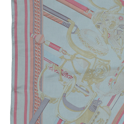 Hermes - Concours D Etriers Carre Geant Silk 140 - MWOCT - 2406081640