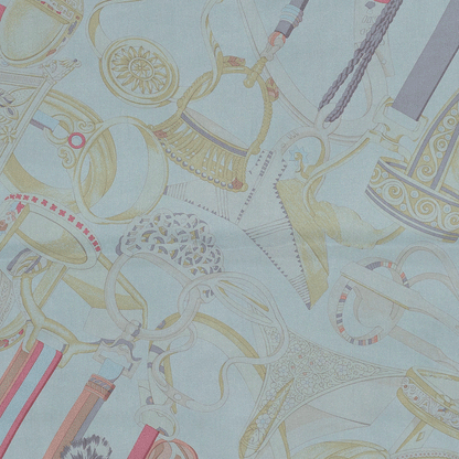 Hermes - Concours D Etriers Carre Geant Silk 140 - MWOCT - 2406081640
