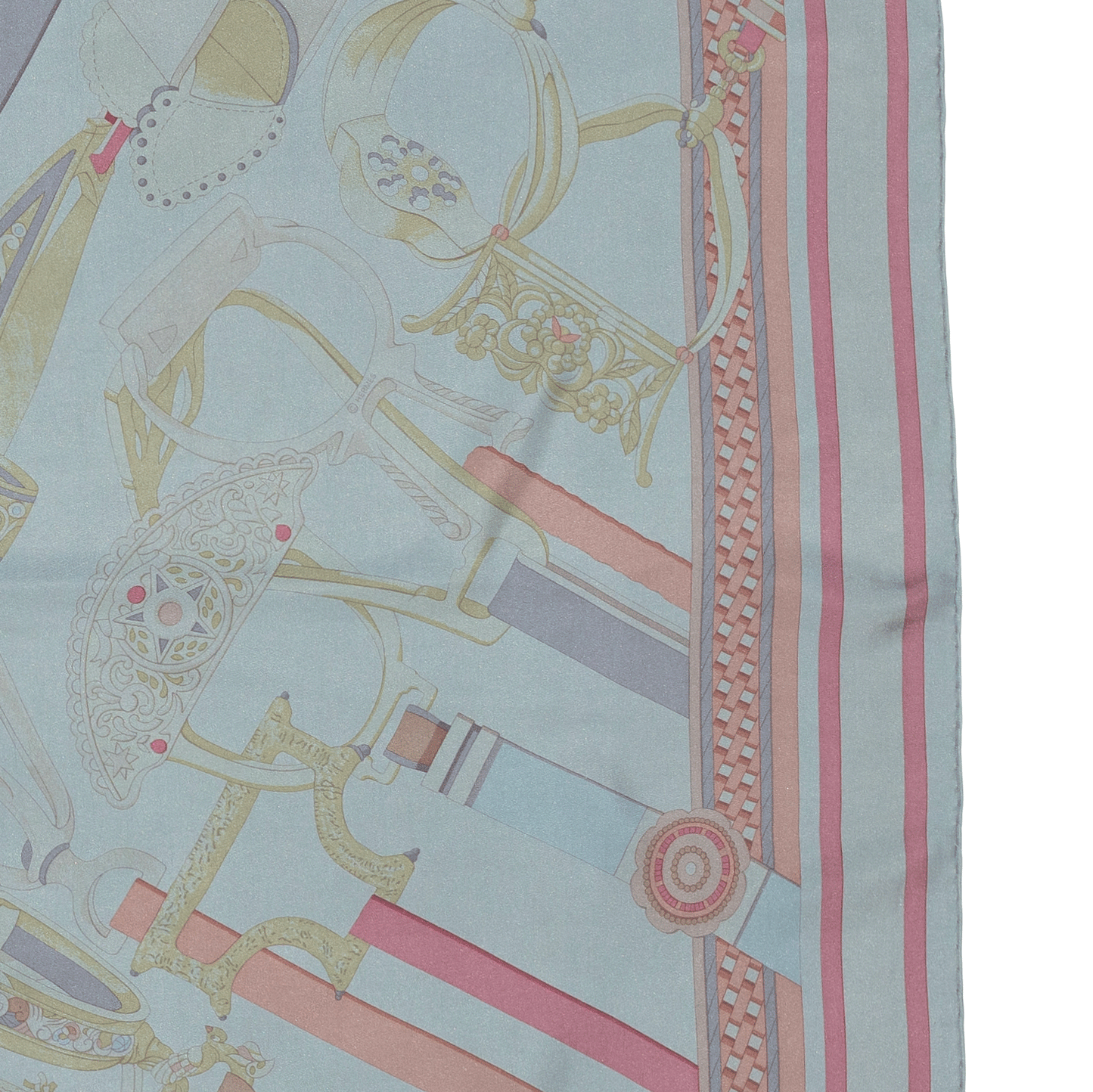 Hermes - Concours D Etriers Carre Geant Silk 140 - MWOCT - 2406081640