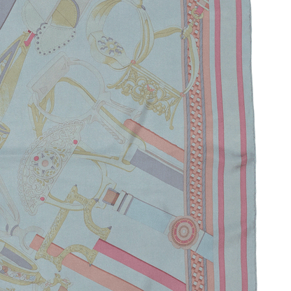 Hermes - Concours D Etriers Carre Geant Silk 140 - MWOCT - 2406081640