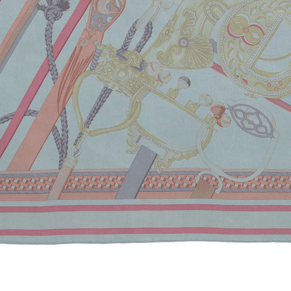 Hermes - Concours D Etriers Carre Geant Silk 140 - MWOCT - 2406081640