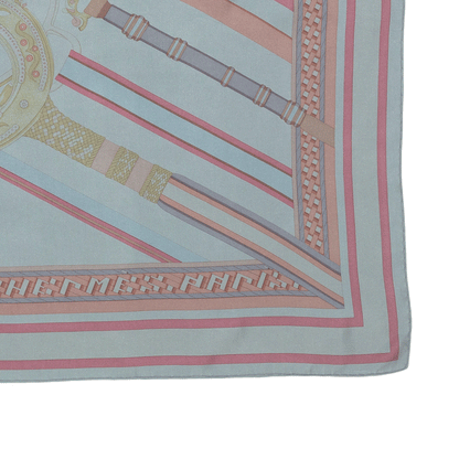 Hermes - Concours D Etriers Carre Geant Silk 140 - MWOCT - 2406081640